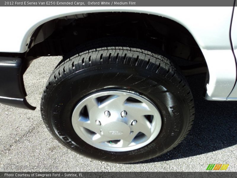 Oxford White / Medium Flint 2012 Ford E Series Van E250 Extended Cargo