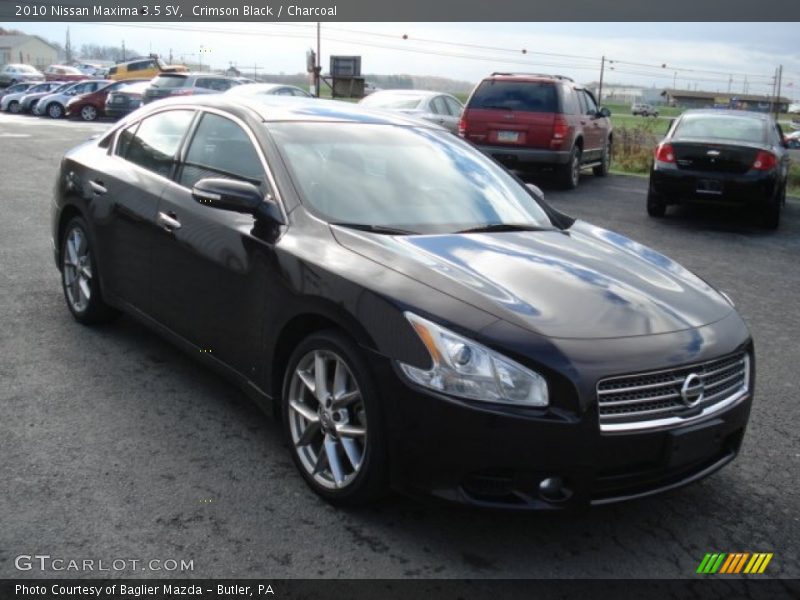 Front 3/4 View of 2010 Maxima 3.5 SV