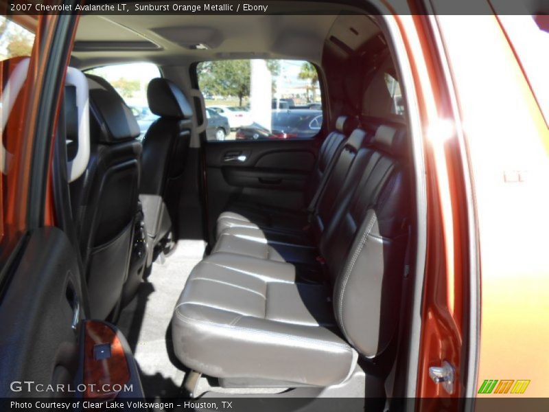 Sunburst Orange Metallic / Ebony 2007 Chevrolet Avalanche LT
