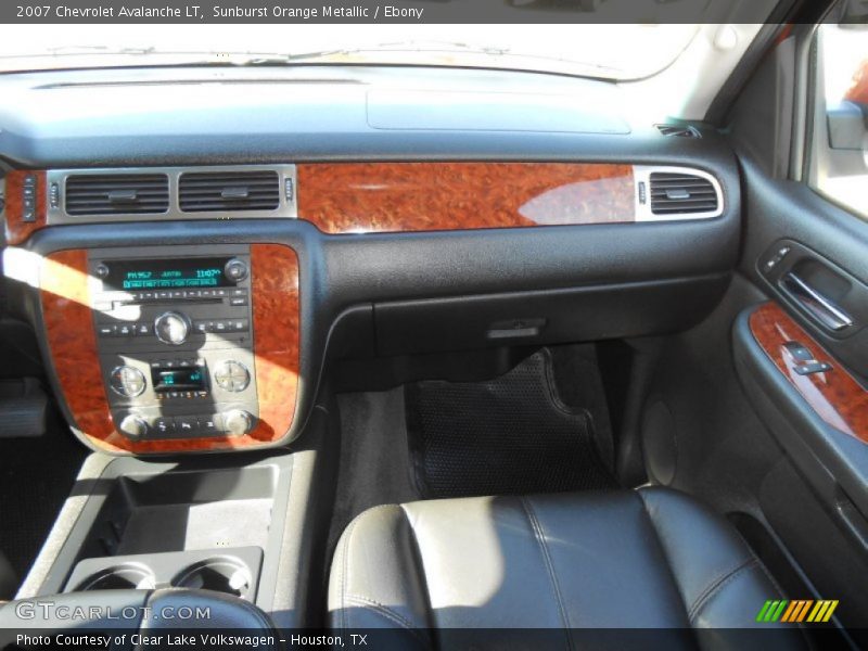 Sunburst Orange Metallic / Ebony 2007 Chevrolet Avalanche LT