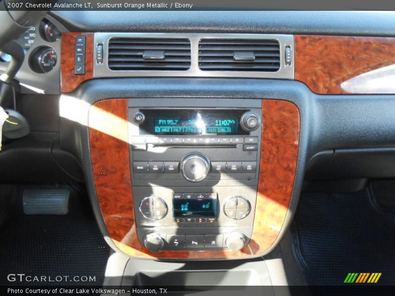 Sunburst Orange Metallic / Ebony 2007 Chevrolet Avalanche LT