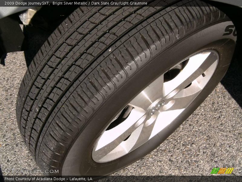 Bright Silver Metallic / Dark Slate Gray/Light Graystone 2009 Dodge Journey SXT