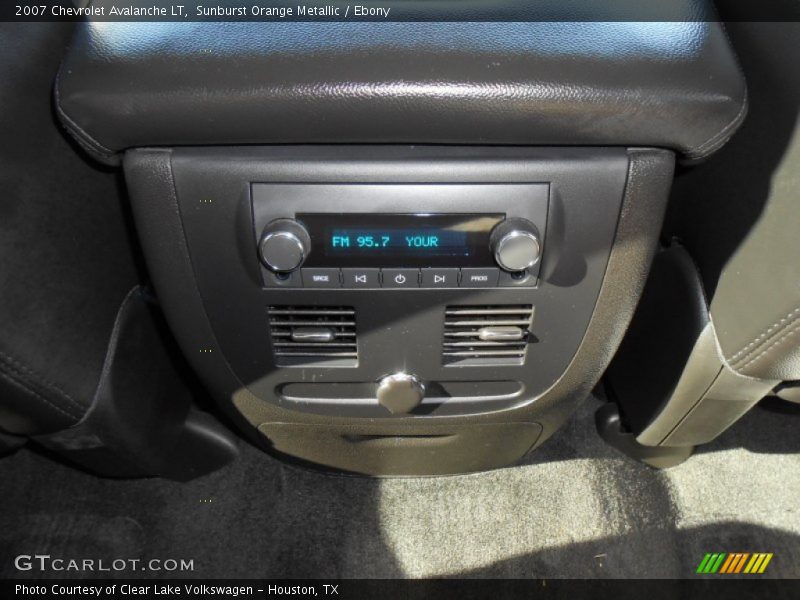 Sunburst Orange Metallic / Ebony 2007 Chevrolet Avalanche LT