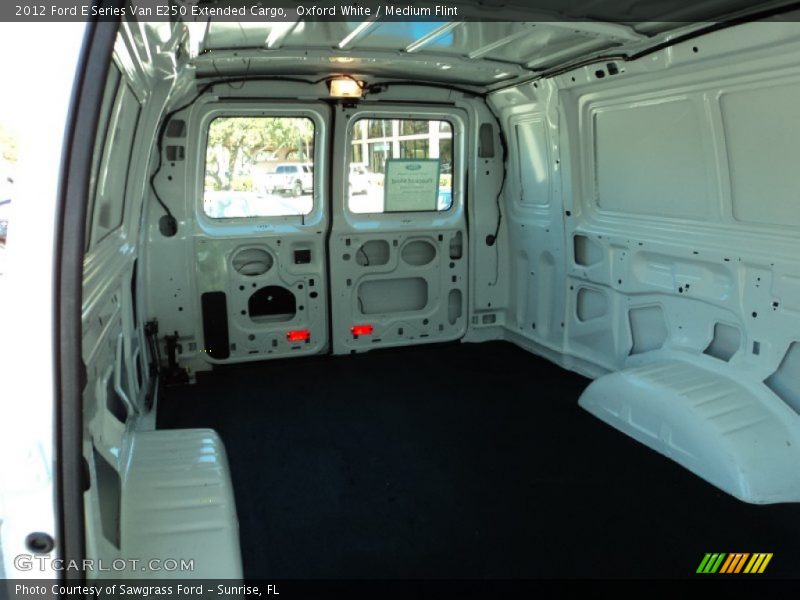 Oxford White / Medium Flint 2012 Ford E Series Van E250 Extended Cargo