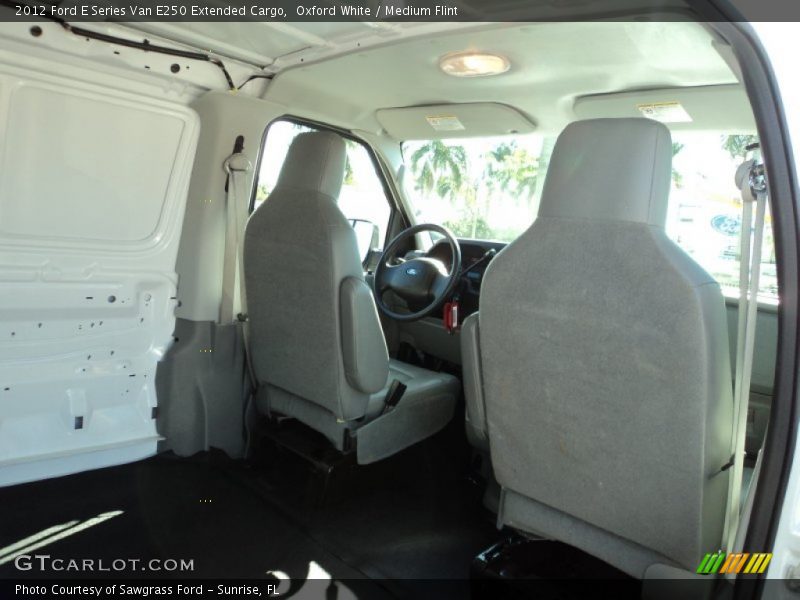 Oxford White / Medium Flint 2012 Ford E Series Van E250 Extended Cargo