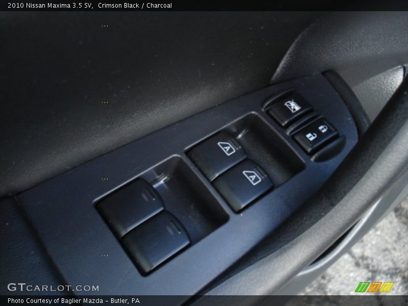 Crimson Black / Charcoal 2010 Nissan Maxima 3.5 SV