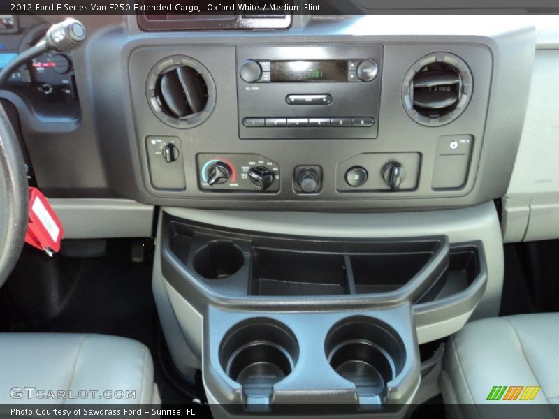 Oxford White / Medium Flint 2012 Ford E Series Van E250 Extended Cargo