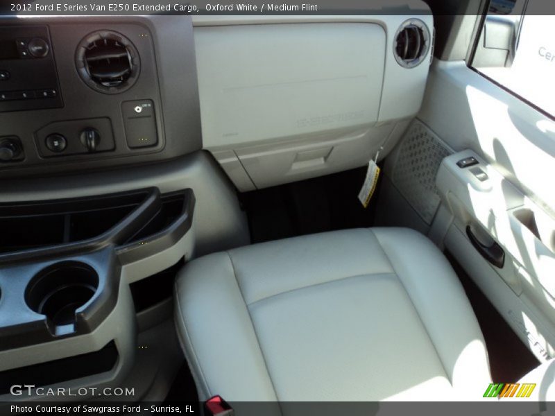 Oxford White / Medium Flint 2012 Ford E Series Van E250 Extended Cargo