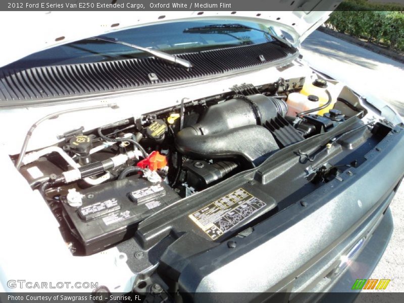 Oxford White / Medium Flint 2012 Ford E Series Van E250 Extended Cargo