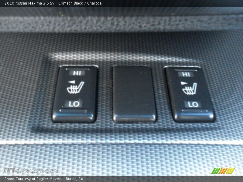 Crimson Black / Charcoal 2010 Nissan Maxima 3.5 SV