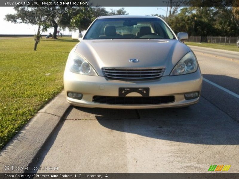 Mystic Gold Metallic / Ivory 2002 Lexus ES 300