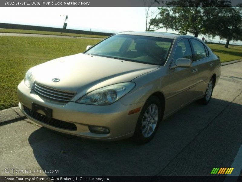 Mystic Gold Metallic / Ivory 2002 Lexus ES 300
