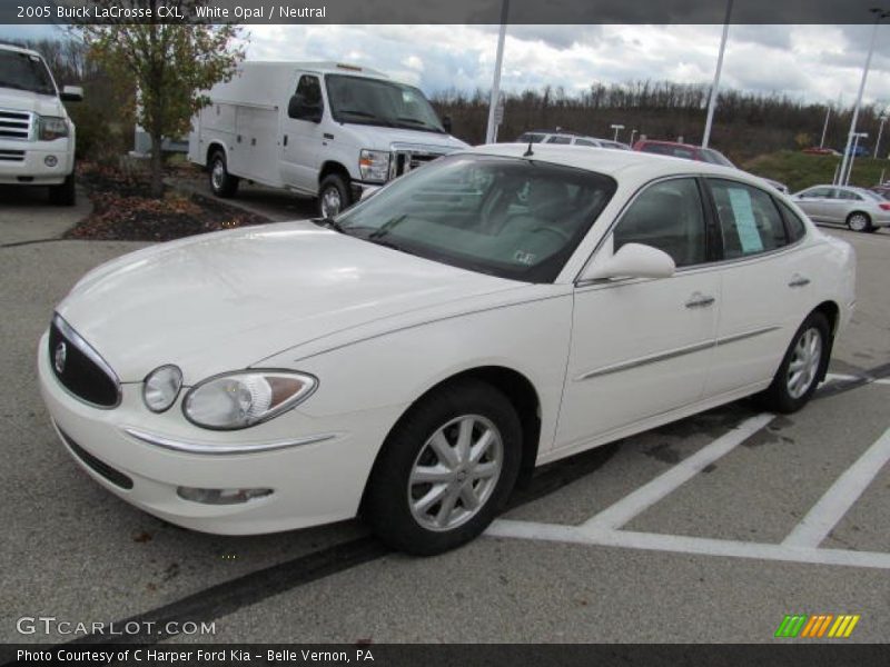 White Opal / Neutral 2005 Buick LaCrosse CXL