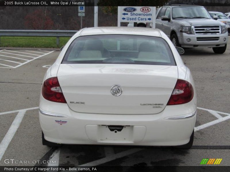 White Opal / Neutral 2005 Buick LaCrosse CXL