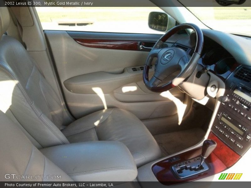 Mystic Gold Metallic / Ivory 2002 Lexus ES 300