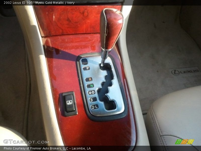 Mystic Gold Metallic / Ivory 2002 Lexus ES 300