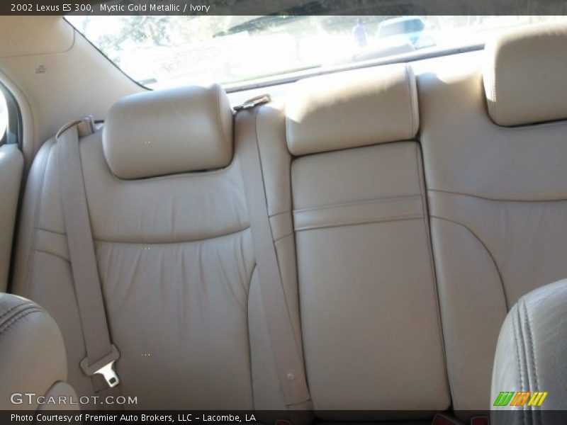 Mystic Gold Metallic / Ivory 2002 Lexus ES 300