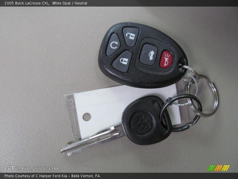 White Opal / Neutral 2005 Buick LaCrosse CXL