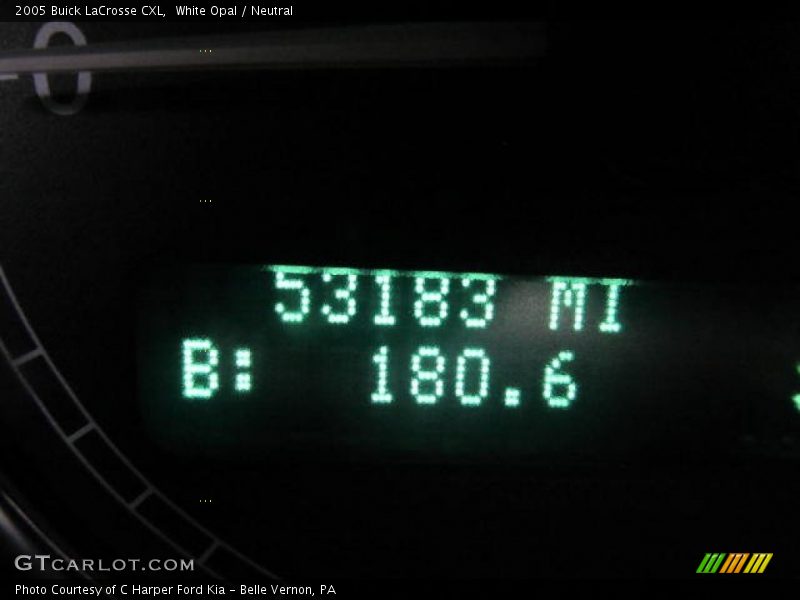 White Opal / Neutral 2005 Buick LaCrosse CXL