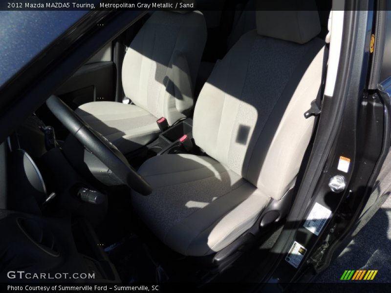 Metropolitan Gray Metallic / Sand 2012 Mazda MAZDA5 Touring