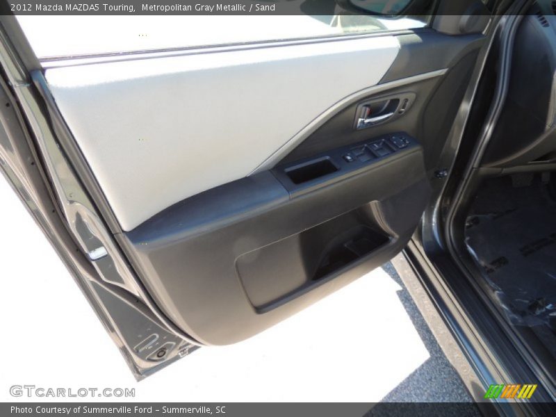 Metropolitan Gray Metallic / Sand 2012 Mazda MAZDA5 Touring