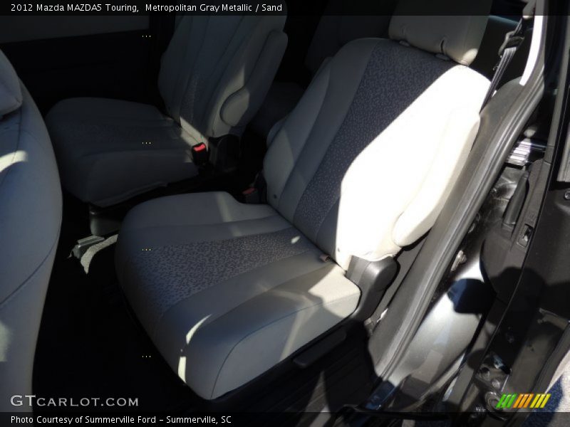 Metropolitan Gray Metallic / Sand 2012 Mazda MAZDA5 Touring