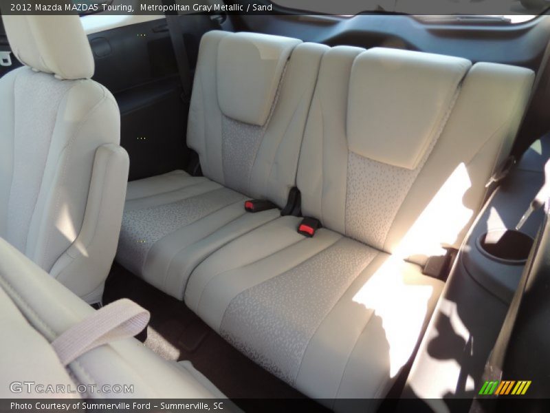 Metropolitan Gray Metallic / Sand 2012 Mazda MAZDA5 Touring