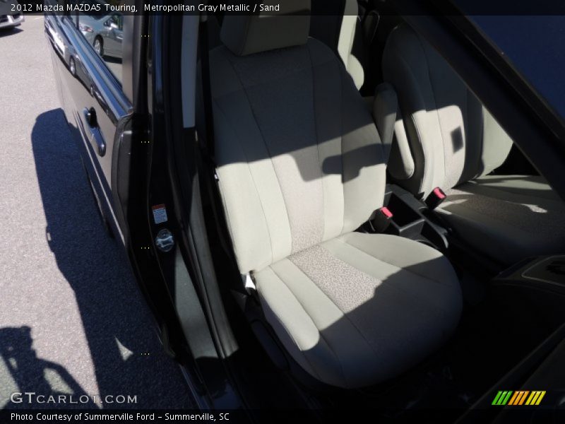 Metropolitan Gray Metallic / Sand 2012 Mazda MAZDA5 Touring