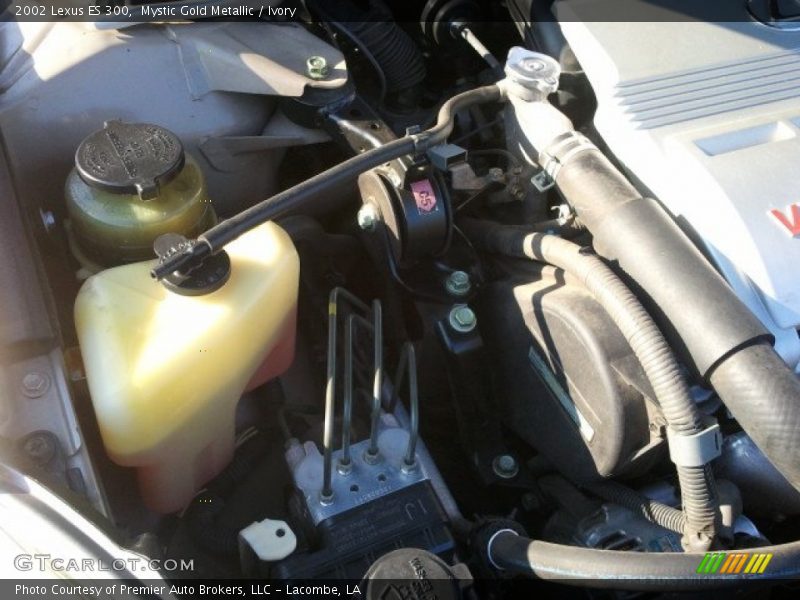 Mystic Gold Metallic / Ivory 2002 Lexus ES 300