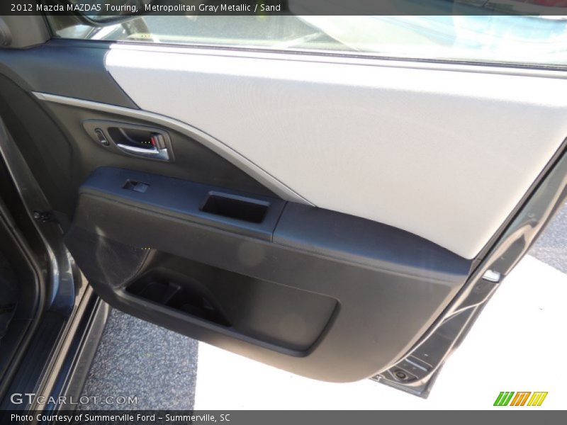 Metropolitan Gray Metallic / Sand 2012 Mazda MAZDA5 Touring