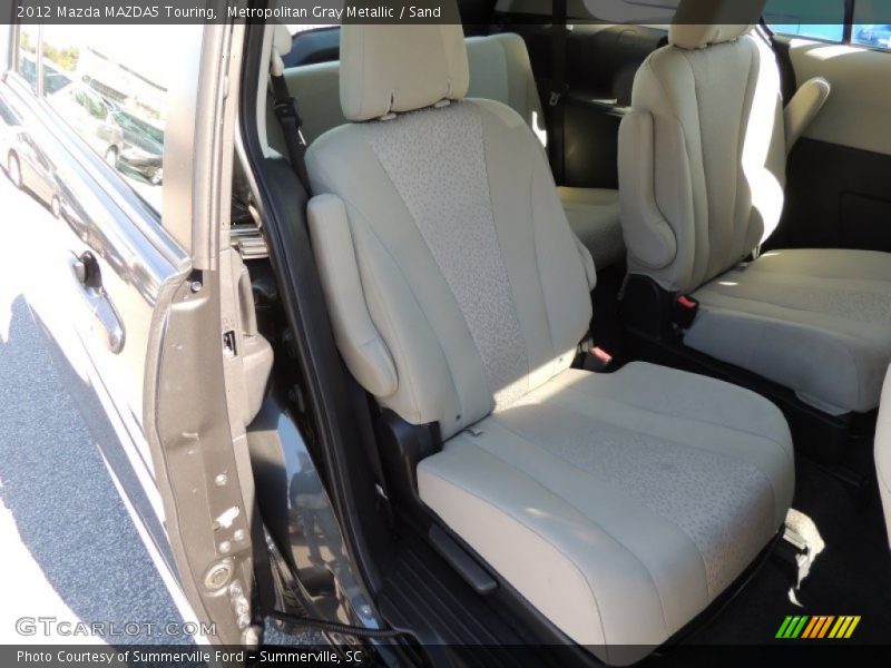 Metropolitan Gray Metallic / Sand 2012 Mazda MAZDA5 Touring