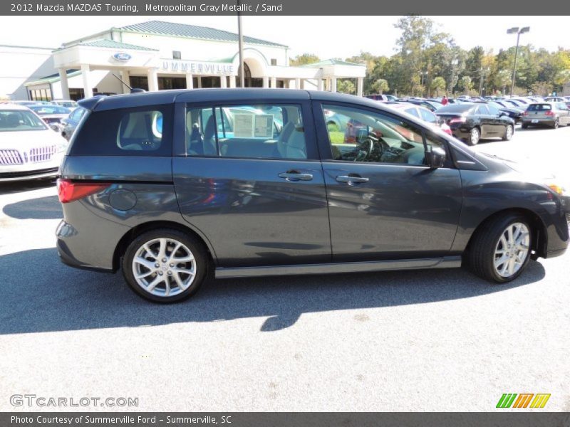 Metropolitan Gray Metallic / Sand 2012 Mazda MAZDA5 Touring
