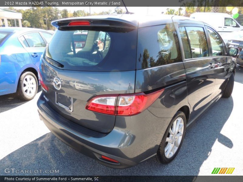 Metropolitan Gray Metallic / Sand 2012 Mazda MAZDA5 Touring