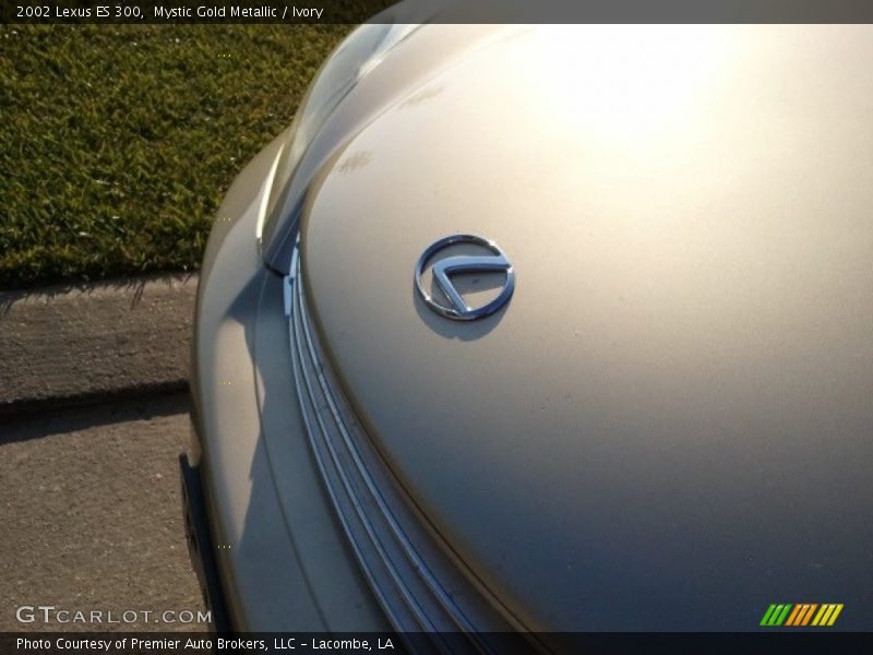 Mystic Gold Metallic / Ivory 2002 Lexus ES 300