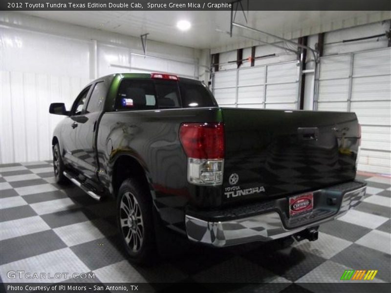 Spruce Green Mica / Graphite 2012 Toyota Tundra Texas Edition Double Cab