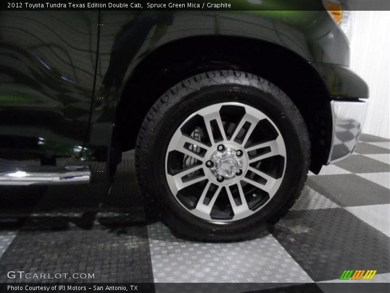 Spruce Green Mica / Graphite 2012 Toyota Tundra Texas Edition Double Cab