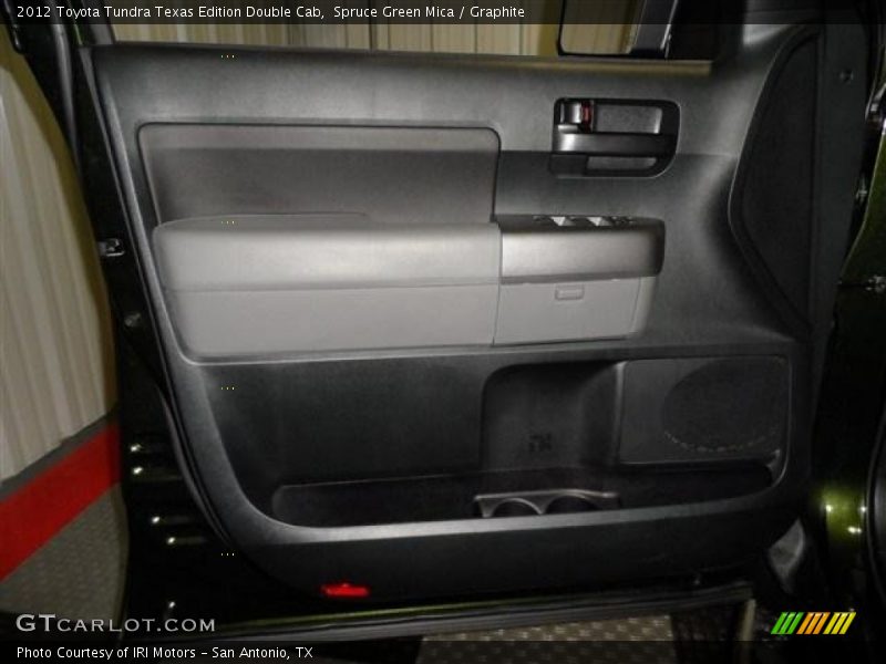 Spruce Green Mica / Graphite 2012 Toyota Tundra Texas Edition Double Cab