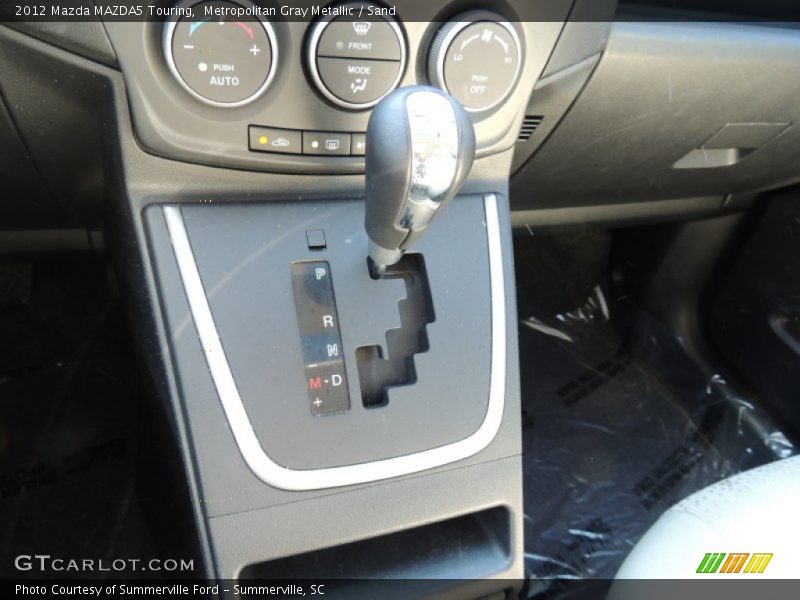 Metropolitan Gray Metallic / Sand 2012 Mazda MAZDA5 Touring