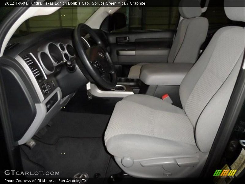 Spruce Green Mica / Graphite 2012 Toyota Tundra Texas Edition Double Cab