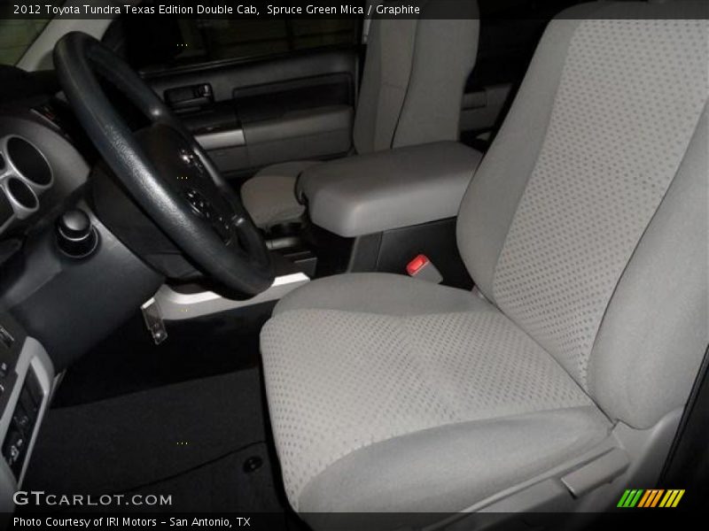 Spruce Green Mica / Graphite 2012 Toyota Tundra Texas Edition Double Cab