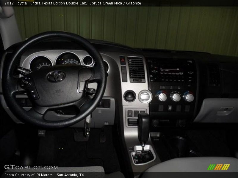Spruce Green Mica / Graphite 2012 Toyota Tundra Texas Edition Double Cab