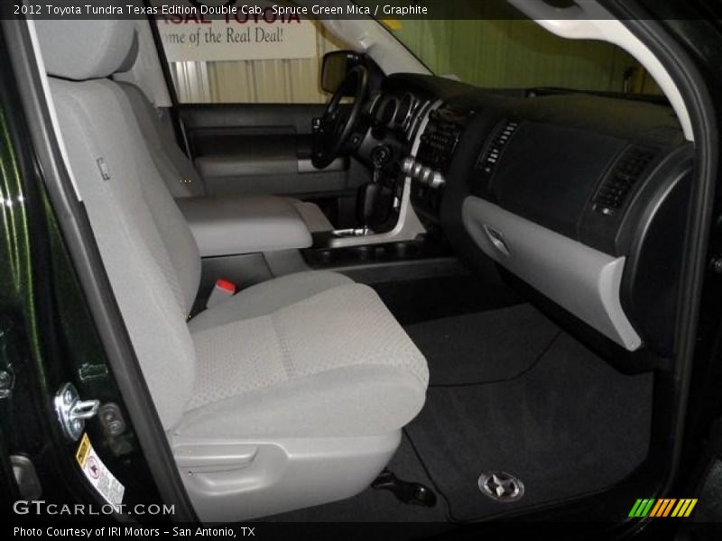Spruce Green Mica / Graphite 2012 Toyota Tundra Texas Edition Double Cab