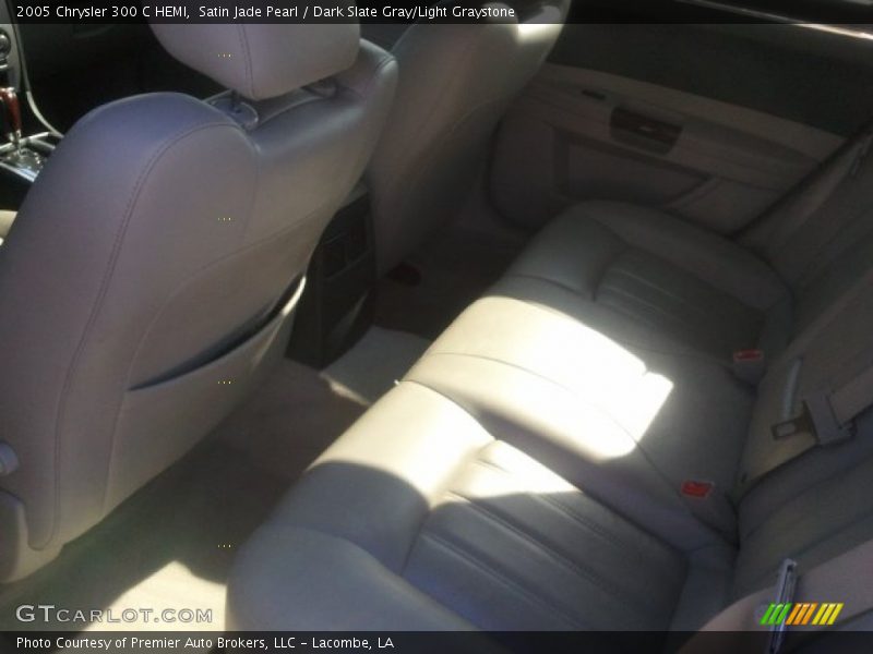 Satin Jade Pearl / Dark Slate Gray/Light Graystone 2005 Chrysler 300 C HEMI