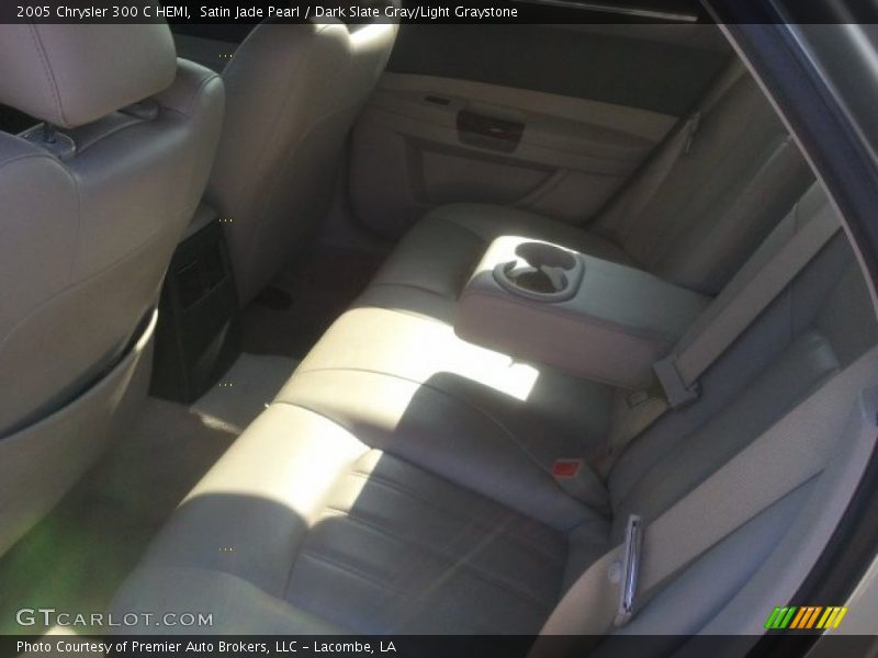Satin Jade Pearl / Dark Slate Gray/Light Graystone 2005 Chrysler 300 C HEMI