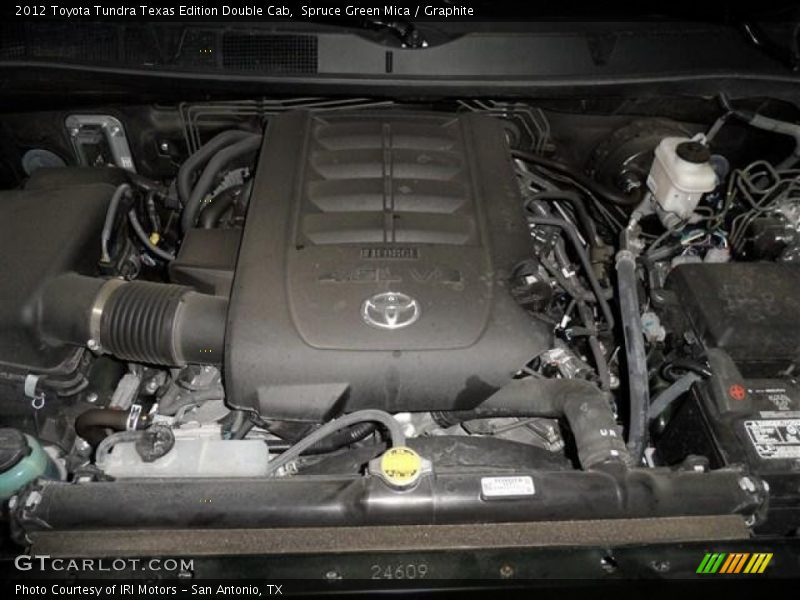 Spruce Green Mica / Graphite 2012 Toyota Tundra Texas Edition Double Cab
