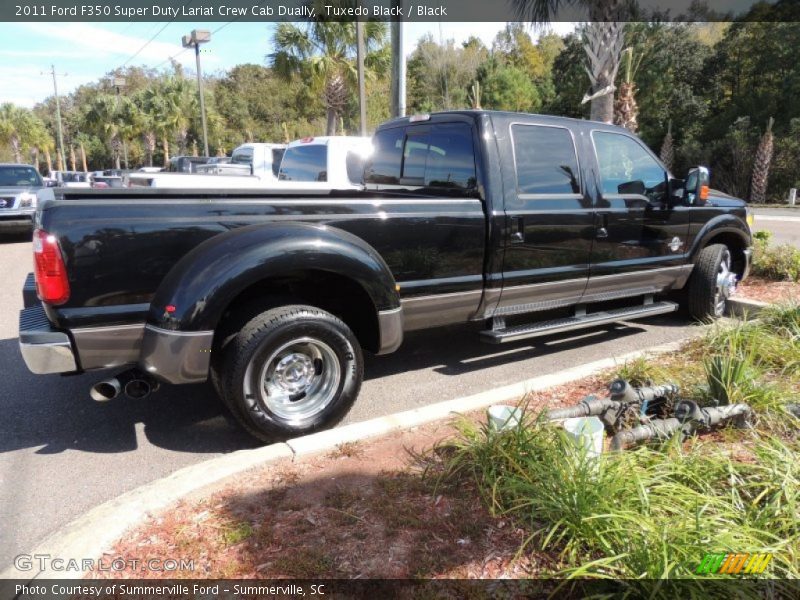  2011 F350 Super Duty Lariat Crew Cab Dually Tuxedo Black