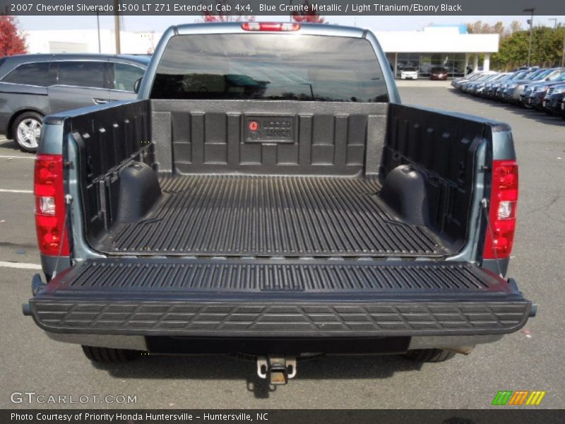 Blue Granite Metallic / Light Titanium/Ebony Black 2007 Chevrolet Silverado 1500 LT Z71 Extended Cab 4x4