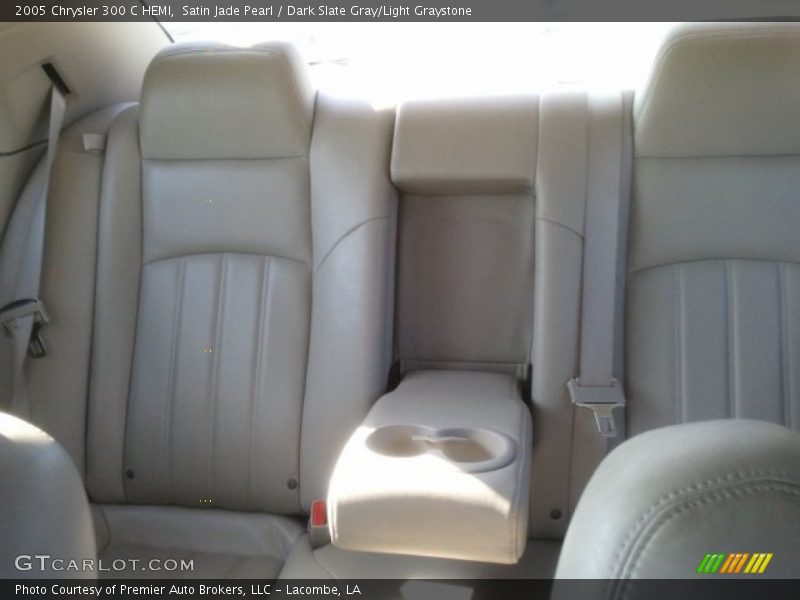 Satin Jade Pearl / Dark Slate Gray/Light Graystone 2005 Chrysler 300 C HEMI