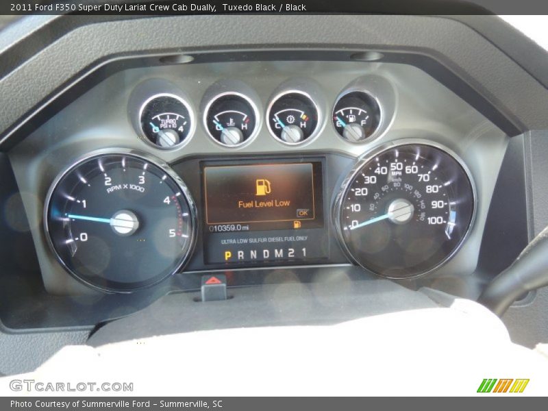  2011 F350 Super Duty Lariat Crew Cab Dually Lariat Crew Cab Dually Gauges