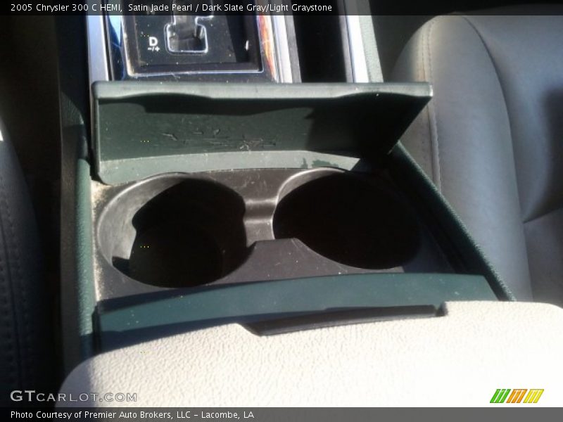 Satin Jade Pearl / Dark Slate Gray/Light Graystone 2005 Chrysler 300 C HEMI